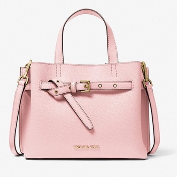 Michael Kors Handbags - Over $500 OFF NEW MICHAEL KORS Emilia Small Leather Satchel in Soft Pink Leather